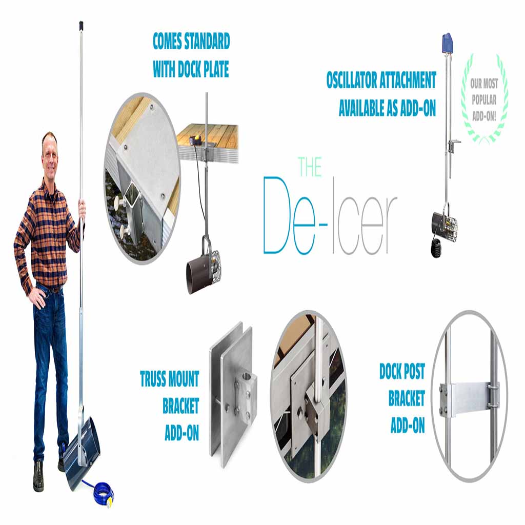 Scott Aerator AquaSweep and Dock De-icer Mounts