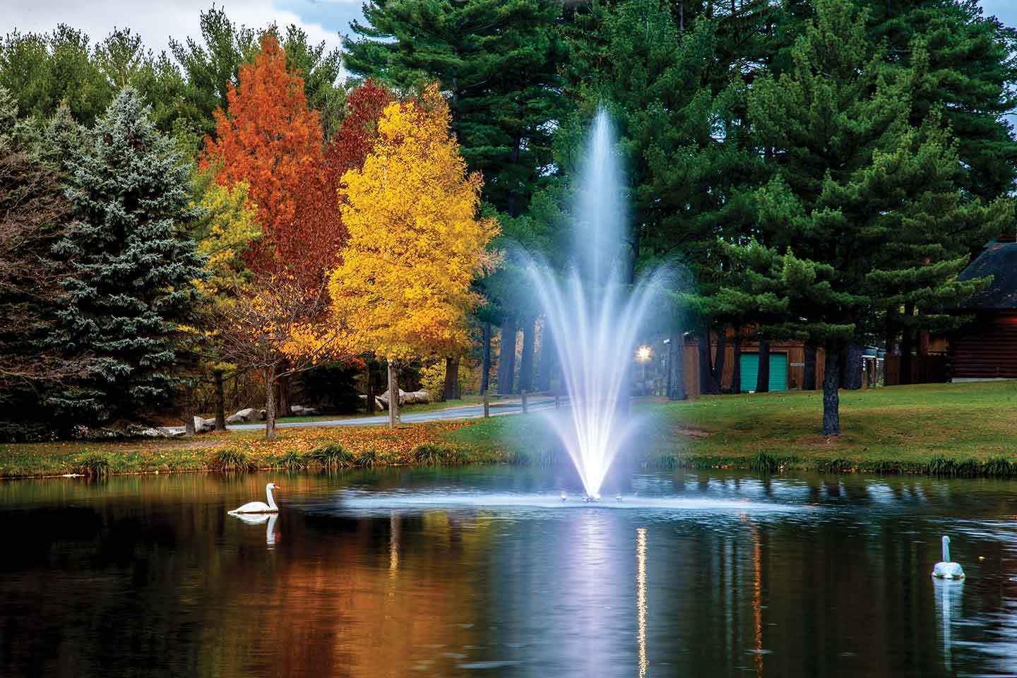 Scott Aerator Amherst Fountain