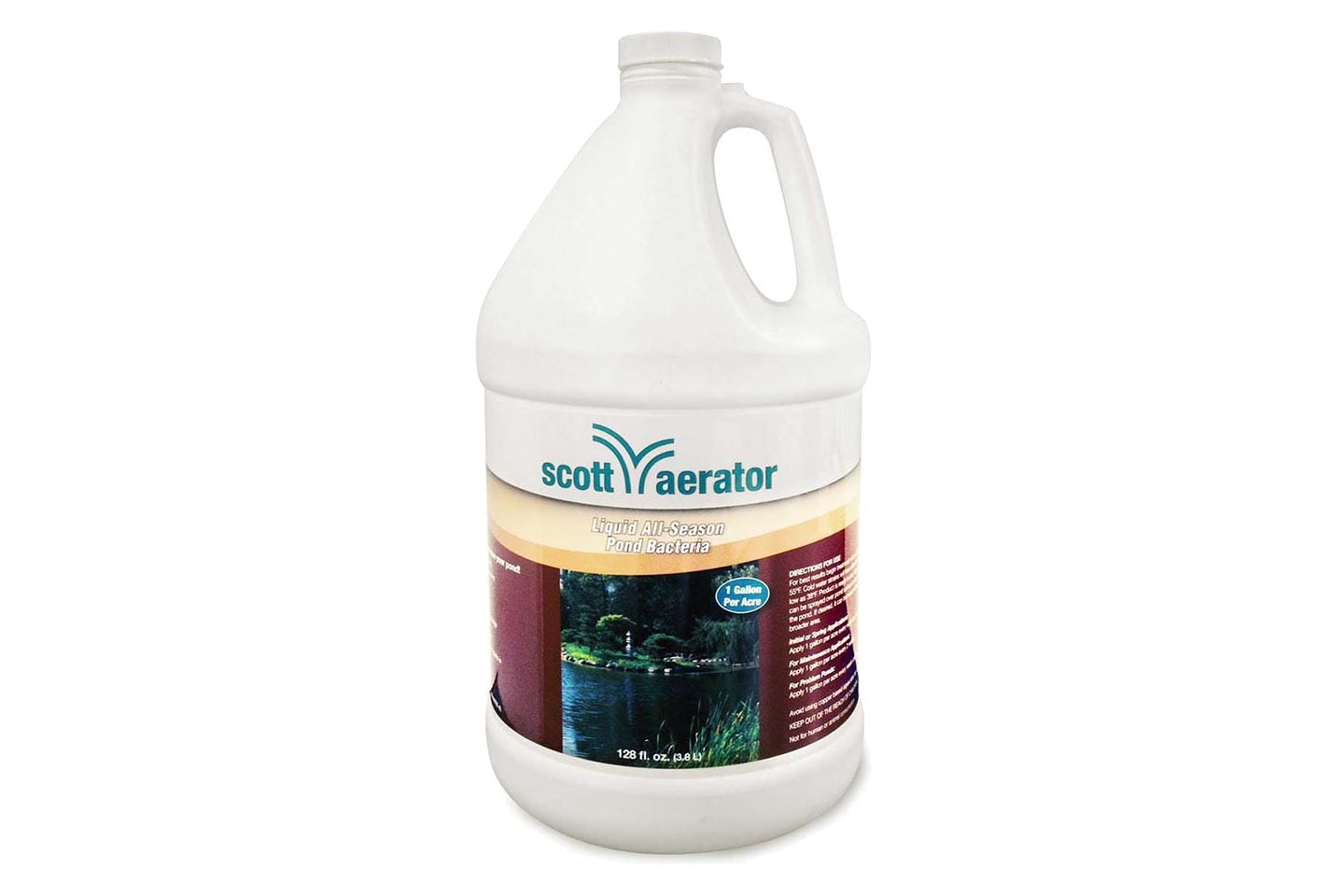 Liquid all season pond bacteria for pond health
