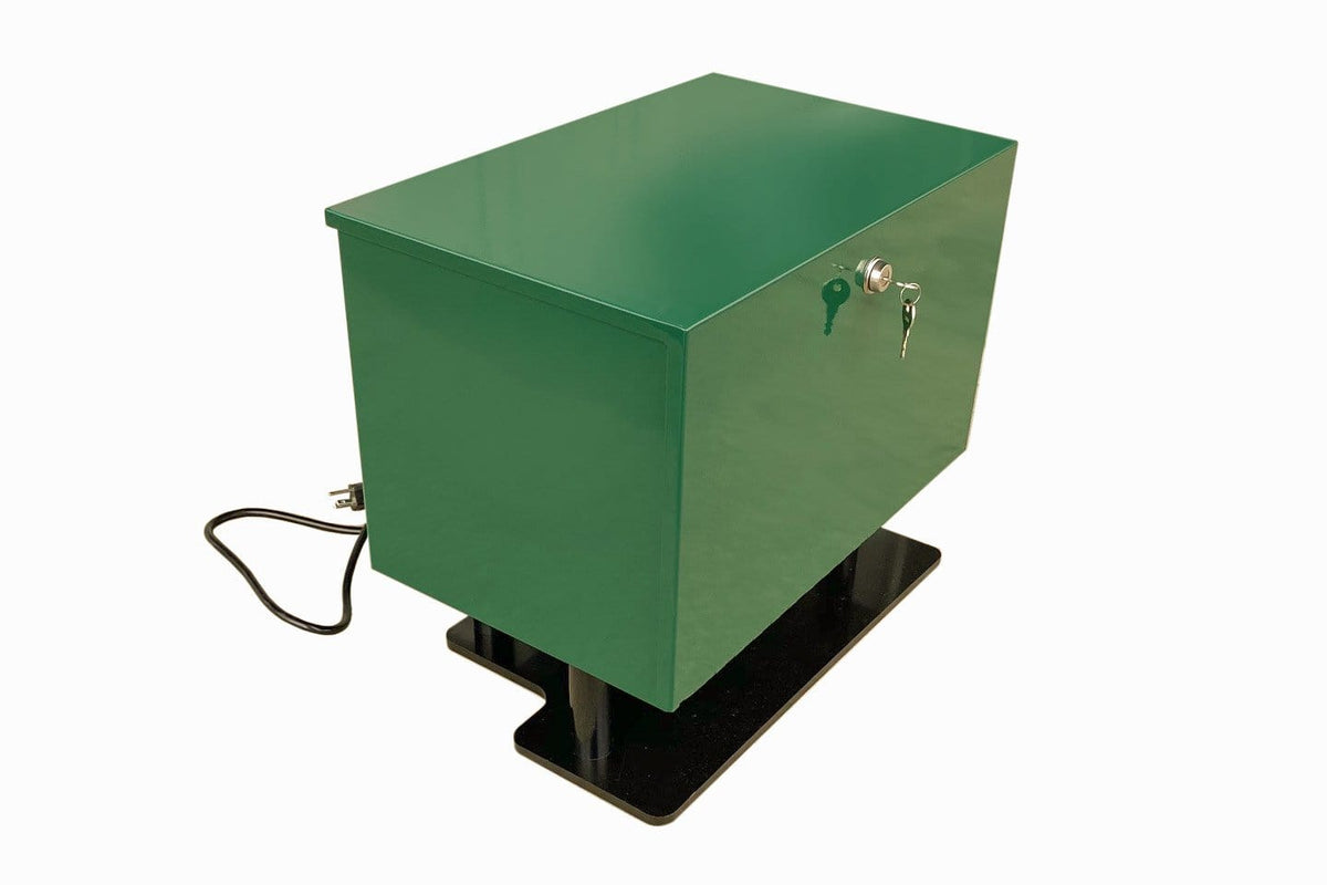 Scott Aerator Steel Weatherproof Compressor Cabinet With Fan &amp; Ground Base
